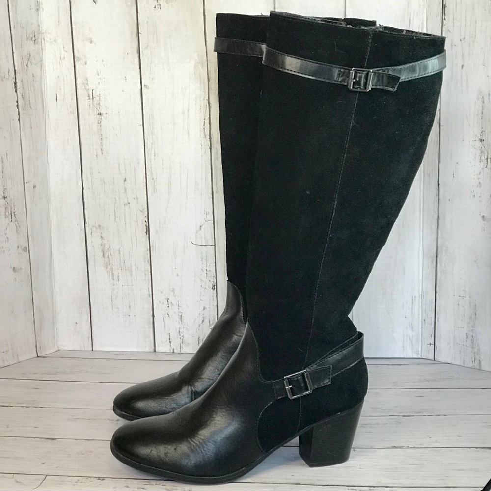 G.H. Bass & Co Heeled Noreen Knee Boots